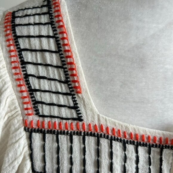 APIECE APART Women's Cotton Southwestern Oversized Nueva Tewa Dress US 2 - Picture 12 of 15